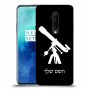 טלסקופ כיסוי מגן קשיח בעיצוב אישי עם השם שלך ל OnePlus 7T Pro יחידה אחת סקרין מובייל