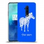 זברה כיסוי מגן קשיח בעיצוב אישי עם השם שלך ל OnePlus 7T Pro יחידה אחת סקרין מובייל