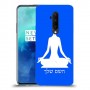 יוגה כיסוי מגן קשיח בעיצוב אישי עם השם שלך ל OnePlus 7T Pro יחידה אחת סקרין מובייל