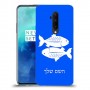 דגים כיסוי מגן קשיח בעיצוב אישי עם השם שלך ל OnePlus 7T Pro יחידה אחת סקרין מובייל
