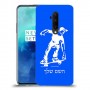ילד סקייטבורד כיסוי מגן קשיח בעיצוב אישי עם השם שלך ל OnePlus 7T Pro יחידה אחת סקרין מובייל