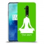 יוגה כיסוי מגן קשיח בעיצוב אישי עם השם שלך ל OnePlus 7T Pro יחידה אחת סקרין מובייל