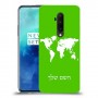 מפת העולם כיסוי מגן קשיח בעיצוב אישי עם השם שלך ל OnePlus 7T Pro יחידה אחת סקרין מובייל