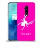עכביש כיסוי מגן קשיח בעיצוב אישי עם השם שלך ל OnePlus 7T Pro יחידה אחת סקרין מובייל