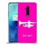 חצוצרה כיסוי מגן קשיח בעיצוב אישי עם השם שלך ל OnePlus 7T Pro יחידה אחת סקרין מובייל