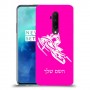 אופנוע שלג כיסוי מגן קשיח בעיצוב אישי עם השם שלך ל OnePlus 7T Pro יחידה אחת סקרין מובייל