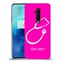 רופא סטטוסקופ כיסוי מגן קשיח בעיצוב אישי עם השם שלך ל OnePlus 7T Pro יחידה אחת סקרין מובייל
