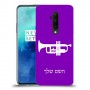 חצוצרה כיסוי מגן קשיח בעיצוב אישי עם השם שלך ל OnePlus 7T Pro יחידה אחת סקרין מובייל