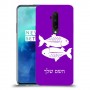 דגים כיסוי מגן קשיח בעיצוב אישי עם השם שלך ל OnePlus 7T Pro יחידה אחת סקרין מובייל