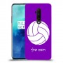 כדורעף - כדור כיסוי מגן קשיח בעיצוב אישי עם השם שלך ל OnePlus 7T Pro יחידה אחת סקרין מובייל