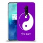 סמל יינג יאנג - סין כיסוי מגן קשיח בעיצוב אישי עם השם שלך ל OnePlus 7T Pro יחידה אחת סקרין מובייל