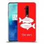 דגים כיסוי מגן קשיח בעיצוב אישי עם השם שלך ל OnePlus 7T Pro יחידה אחת סקרין מובייל