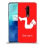אימון ספורט - אישה כיסוי מגן קשיח בעיצוב אישי עם השם שלך ל OnePlus 7T Pro יחידה אחת סקרין מובייל