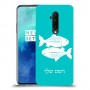 דגים כיסוי מגן קשיח בעיצוב אישי עם השם שלך ל OnePlus 7T Pro יחידה אחת סקרין מובייל