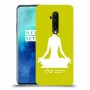 יוגה כיסוי מגן קשיח בעיצוב אישי עם השם שלך ל OnePlus 7T Pro יחידה אחת סקרין מובייל