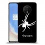 עכביש כיסוי מגן קשיח בעיצוב אישי עם השם שלך ל OnePlus 7T יחידה אחת סקרין מובייל