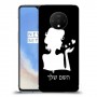 אישה אהבה כיסוי מגן קשיח בעיצוב אישי עם השם שלך ל OnePlus 7T יחידה אחת סקרין מובייל