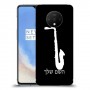 סקספון כיסוי מגן קשיח בעיצוב אישי עם השם שלך ל OnePlus 7T יחידה אחת סקרין מובייל