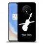 כינור כיסוי מגן קשיח בעיצוב אישי עם השם שלך ל OnePlus 7T יחידה אחת סקרין מובייל