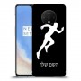 רץ כיסוי מגן קשיח בעיצוב אישי עם השם שלך ל OnePlus 7T יחידה אחת סקרין מובייל