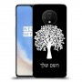 עץ כיסוי מגן קשיח בעיצוב אישי עם השם שלך ל OnePlus 7T יחידה אחת סקרין מובייל