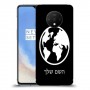 עולם כיסוי מגן קשיח בעיצוב אישי עם השם שלך ל OnePlus 7T יחידה אחת סקרין מובייל