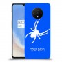 עכביש כיסוי מגן קשיח בעיצוב אישי עם השם שלך ל OnePlus 7T יחידה אחת סקרין מובייל