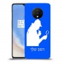 שרלוק הומס - בלש כיסוי מגן קשיח בעיצוב אישי עם השם שלך ל OnePlus 7T יחידה אחת סקרין מובייל