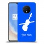 כינור כיסוי מגן קשיח בעיצוב אישי עם השם שלך ל OnePlus 7T יחידה אחת סקרין מובייל