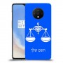 מאזניים כיסוי מגן קשיח בעיצוב אישי עם השם שלך ל OnePlus 7T יחידה אחת סקרין מובייל