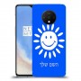 שמש כיסוי מגן קשיח בעיצוב אישי עם השם שלך ל OnePlus 7T יחידה אחת סקרין מובייל