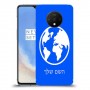 עולם כיסוי מגן קשיח בעיצוב אישי עם השם שלך ל OnePlus 7T יחידה אחת סקרין מובייל