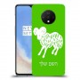 טלה כיסוי מגן קשיח בעיצוב אישי עם השם שלך ל OnePlus 7T יחידה אחת סקרין מובייל