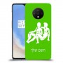 תאומים כיסוי מגן קשיח בעיצוב אישי עם השם שלך ל OnePlus 7T יחידה אחת סקרין מובייל