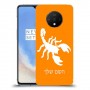 עקרב כיסוי מגן קשיח בעיצוב אישי עם השם שלך ל OnePlus 7T יחידה אחת סקרין מובייל