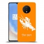 סרטן כיסוי מגן קשיח בעיצוב אישי עם השם שלך ל OnePlus 7T יחידה אחת סקרין מובייל