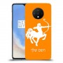 קשת כיסוי מגן קשיח בעיצוב אישי עם השם שלך ל OnePlus 7T יחידה אחת סקרין מובייל