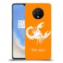 עקרב כיסוי מגן קשיח בעיצוב אישי עם השם שלך ל OnePlus 7T יחידה אחת סקרין מובייל