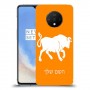 שור כיסוי מגן קשיח בעיצוב אישי עם השם שלך ל OnePlus 7T יחידה אחת סקרין מובייל
