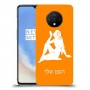 בתולה כיסוי מגן קשיח בעיצוב אישי עם השם שלך ל OnePlus 7T יחידה אחת סקרין מובייל