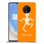 שלד כיסוי מגן קשיח בעיצוב אישי עם השם שלך ל OnePlus 7T יחידה אחת סקרין מובייל