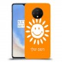 שמש כיסוי מגן קשיח בעיצוב אישי עם השם שלך ל OnePlus 7T יחידה אחת סקרין מובייל