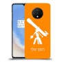 טלסקופ כיסוי מגן קשיח בעיצוב אישי עם השם שלך ל OnePlus 7T יחידה אחת סקרין מובייל