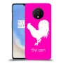 תרנגול כיסוי מגן קשיח בעיצוב אישי עם השם שלך ל OnePlus 7T יחידה אחת סקרין מובייל