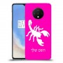 עקרב כיסוי מגן קשיח בעיצוב אישי עם השם שלך ל OnePlus 7T יחידה אחת סקרין מובייל
