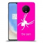 עכביש כיסוי מגן קשיח בעיצוב אישי עם השם שלך ל OnePlus 7T יחידה אחת סקרין מובייל