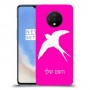 ציפור לבלוע כיסוי מגן קשיח בעיצוב אישי עם השם שלך ל OnePlus 7T יחידה אחת סקרין מובייל
