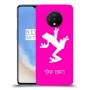 צפרדע טרופית כיסוי מגן קשיח בעיצוב אישי עם השם שלך ל OnePlus 7T יחידה אחת סקרין מובייל