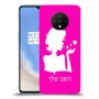 אישה אהבה כיסוי מגן קשיח בעיצוב אישי עם השם שלך ל OnePlus 7T יחידה אחת סקרין מובייל