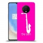 סקספון כיסוי מגן קשיח בעיצוב אישי עם השם שלך ל OnePlus 7T יחידה אחת סקרין מובייל